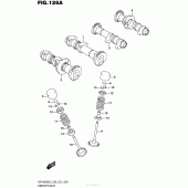 Схема вузла: Розподільний вал & Клапан для Suzuki VZR1800 Boulevard M109R BOSS