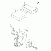 Схема вузла: Імпульсний датчик для Suzuki GSF650 Bandit S