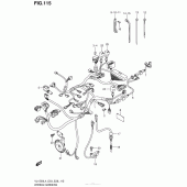 Схема узла: Wiring Harness (Vl1500L4 E28) для Suzuki VL1500 Boulevard C90