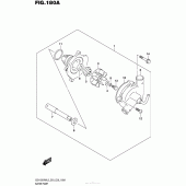 Схема вузла: Водяний насос Suzuki GSX1300 Hayabusa