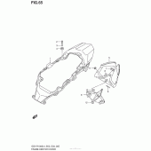 Схема узла: Центральная панель для Suzuki GSX-R1000