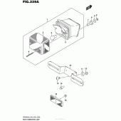 Схема вузла: Задній ліхтар (Стоп-сигнал) (Dr200Sl6 E03) для Suzuki DR200 DR200S