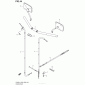 Схема вузла: Кермо & Тросики для Suzuki LS650 Boulevard S40