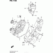 Схема узла: Крышки картера для Suzuki GSX-R750