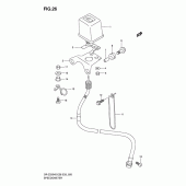 Схема узла: Trim meter для Suzuki DR-Z250