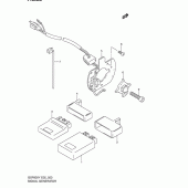 Схема вузла: Імпульсний датчик (Model y/k1/k2/k3) для Suzuki GSF600 Bandit