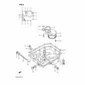 Схема узла: Поддон картера для Suzuki GSX-R750