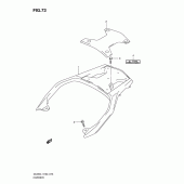 Схема вузла: Багажник для Suzuki DL650 V-Strom