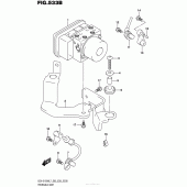 Схема вузла: Hydraulic Unit (Gsx-S1000Al7 E28) для Suzuki GSX-S1000