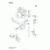 Схема узла: Блок ABS для Suzuki AN650 Burgman (EU analogue of SkyWave)