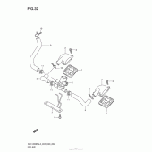 Схема узла: Система индукции воздуха для Suzuki GSX1300 Hayabusa