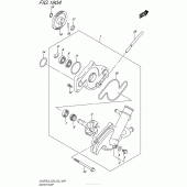 Схема вузла: Водяний насос Suzuki DL650 V-Strom