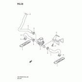 Схема узла: Система индукции воздуха для Suzuki GSX-R600