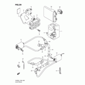 Схема узла: Электрооборудование (Dl650al1 e19) для Suzuki DL650 V-Strom