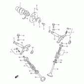 Схема узла: Распредвал & Клапан для Suzuki DF200