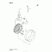 Схема узла: Статор & Ротор для Suzuki RM-Z250