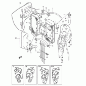 Схема вузла: Радіатор (Model m/n) для Suzuki RM250