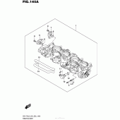Схема вузла: Throttle Body (Gsx-R750L5 E03) для Suzuki GSX-R750