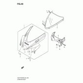 Схема узла: Передний обтекатель (Model k8) для Suzuki GSX-R750