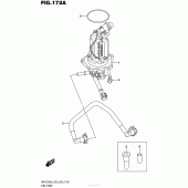 Схема вузла: Паливний насос Suzuki RM-Z250