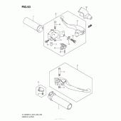 Схема вузла: Ручки керма для Suzuki VL1500 Boulevard C90T BOSS