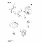 Схема узла: Электрооборудование (Gsx-r600uel1 e21) для Suzuki GSX-R600