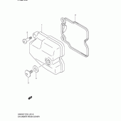 Схема вузла: Клапанна кришка Suzuki AN400 Burgman (EU analogue of SkyWave)
