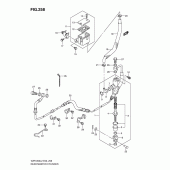 Схема узла: Задний тормозной цилиндр (Vzr1800l2 e19) для Suzuki VZR1800 Intruder M1800R/ Boulevard M109R