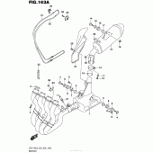 Схема вузла: Вихлопна система для Suzuki GSX-R750
