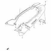 Схема вузла: Бічні панелі (Model l/m) для Suzuki VX800 VX800