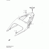 Схема вузла: Бічні панелі (Model k4) для Suzuki GSX-R750