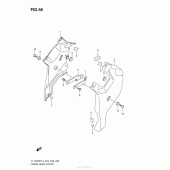 Схема узла: Верхняя накладка рамы для Suzuki VL1500 Boulevard C90T B.O.S.S