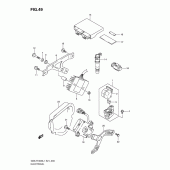 Схема узла: Электрооборудование (Gsx-r1000ufl1 e21) для Suzuki GSX-R1000