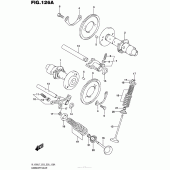 Схема вузла: Розподільний вал & Клапан для Suzuki VL1500 Boulevard C90 BOSS