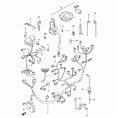 Схема вузла: Електропроводка для Suzuki TL1000