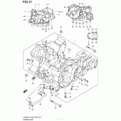 Схема узла: Картер двигателя для Suzuki VL800 Boulevard C50T