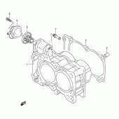 Схема вузла: Циліндр для Suzuki AN650 Burgman (EU analogue of SkyWave)