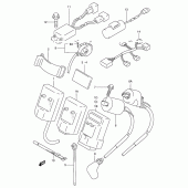 Схема вузла: Електроустаткування для Suzuki RM250