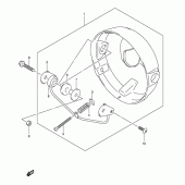 Схема вузла: Кожух фари (Sv650k3/uk3/k4/uk4) для Suzuki SV650