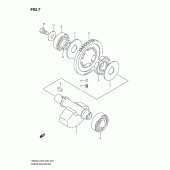 Схема вузла: Балансувальний вал Suzuki LS650 Boulevard S40