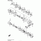 Схема вузла: Трансмісія для Suzuki GSX-S750