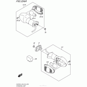Схема вузла: Поворотники для Suzuki DL650 V-Strom