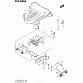Схема узла: Задний фонарь (Стоп-сигнал) для Suzuki VZ1500 Boulevard M90