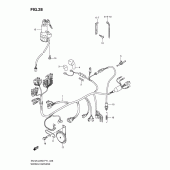 Схема узла: Электропроводка для Suzuki EN125