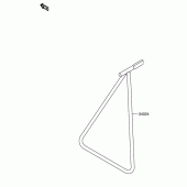 Схема вузла: Підставка для Suzuki RM-Z250