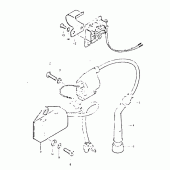 Схема вузла: Електроустаткування для Suzuki DR400