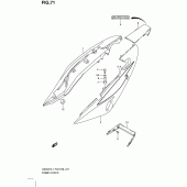 Схема вузла: Бічні панелі (Gs500fh p3) для Suzuki GS500