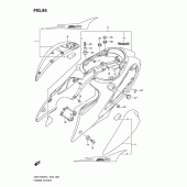 Схема узла: Боковые панели (Gsx1300rl1 e24) для Suzuki GSX1300 Hayabusa