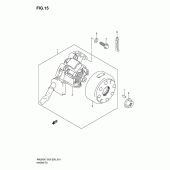 Схема узла: Статор & Ротор для Suzuki RM250