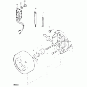 Схема узла: Статор & Ротор (E16) для Suzuki DR400